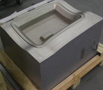 Robotic PU Spray at Weber Manufacturing